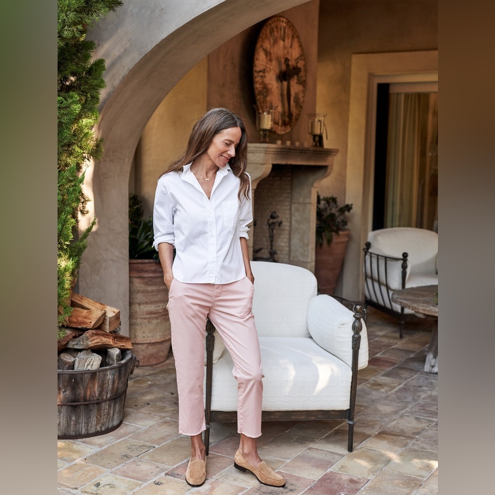 Frank & Eileen WICKLOW Vintage Rose, Italian Performance Twill pants